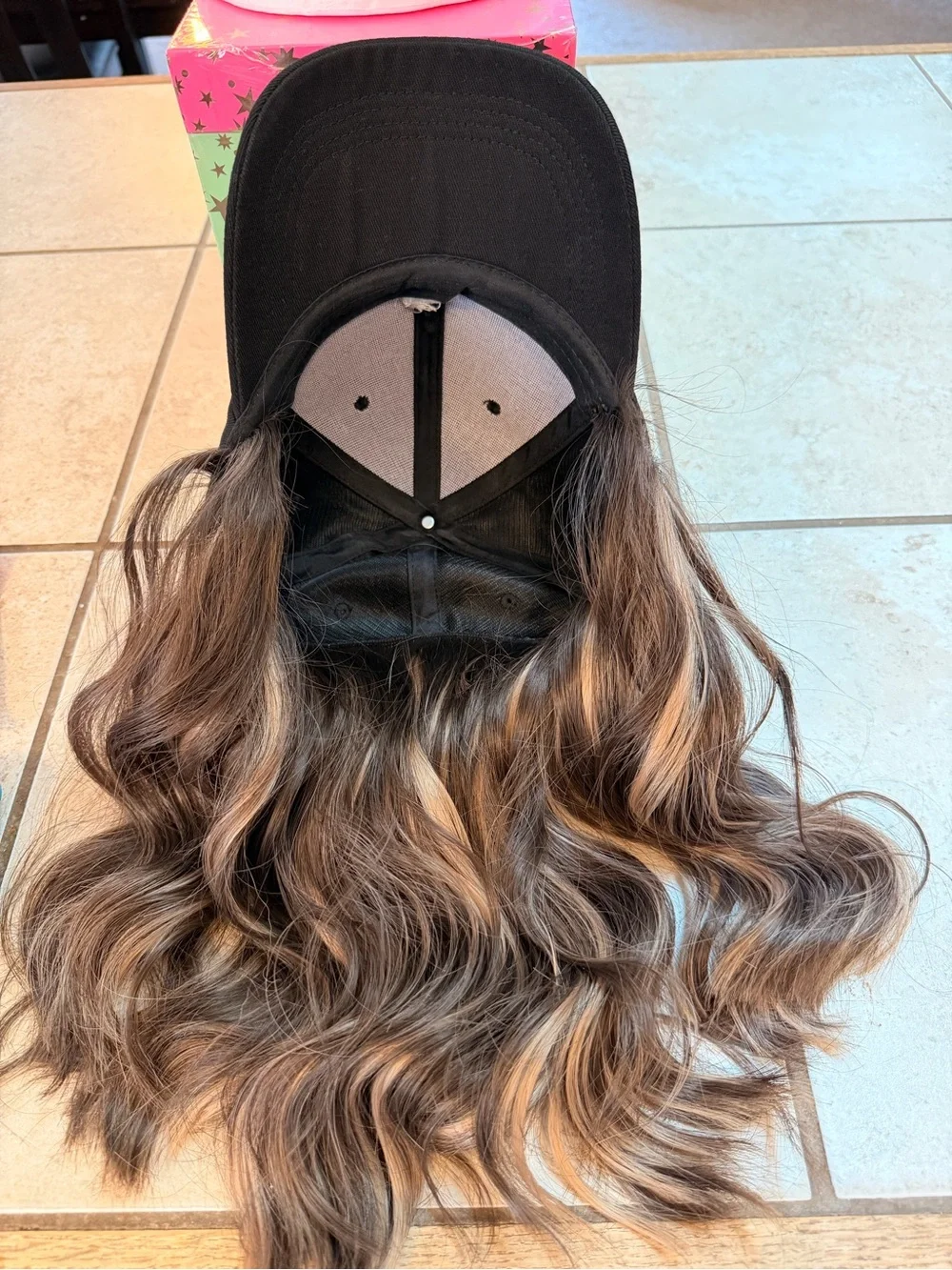 NWOT Wig Baseball hat